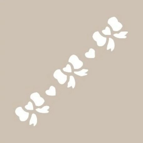 Cadence stencil - 6x20 cm - K-66