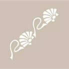 Cadence stencil - 6x20 cm - K-70