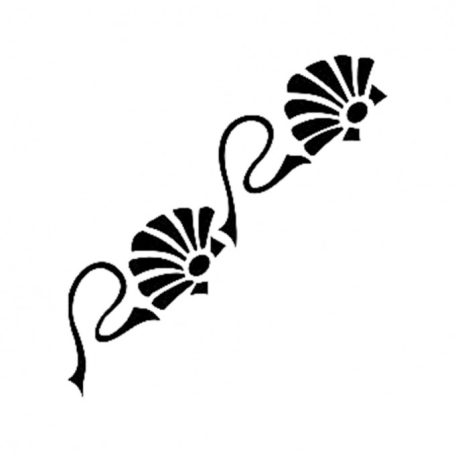 Cadence stencil - 6x20 cm - K-70