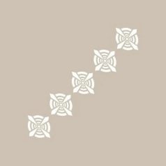 Cadence stencil - 6x20 cm - K-78