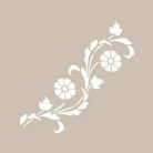 Cadence stencil - 6x20 cm - K-87