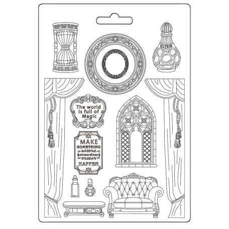 Lágy PVC öntőforma - A4 - Master of Magic room - K3PTA-4587
