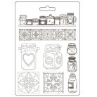 Lágy PVC öntőforma - A5 - Golden Harmony pots - K3PTA-5665