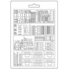    Lágy PVC öntőforma - A5 - enice City of Art books - K3PTA-5674