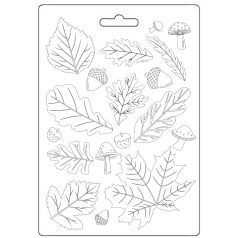 Lágy PVC öntőforma - A5 - Erdő - K3PTA-5676