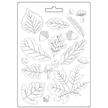 Lágy PVC öntőforma - A5 - Erdő - K3PTA-5676