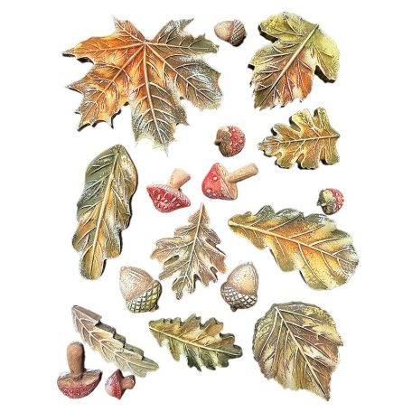 Lágy PVC öntőforma - A5 - Erdő - K3PTA-5676