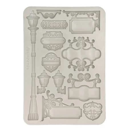 Szilikon öntőforma - A5 - Art of Travelling plates - KACMA-551