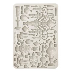   Szilikon öntőforma - A5 - Masquerade - Gyertyatartók - KACMA-555