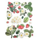 Szilikon öntőforma - A5 - Strawberries - KACMA-575