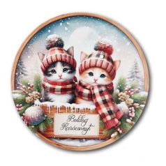 Cicák - Boldog Karácsonyt 13cm, 20 cm, 30 cm, 41,5 cm