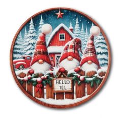 Manók+Autó - Helló Tél - 13 cm, 20 cm, 30 cm, 41,5 cm