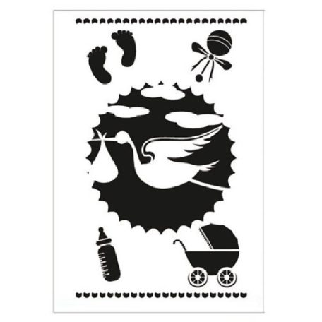 Cadence stencil - 21x30 cm - KCS-003