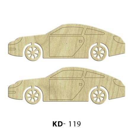 Cadence MDF lézervágott - Autók - 2 db/csomag - KD-119