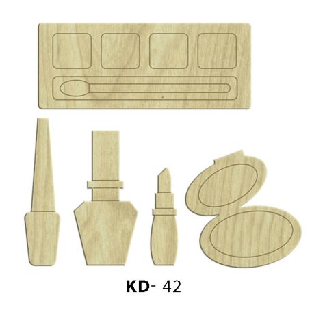 Cadence MDF lézervágott - Női pipere - KD-42