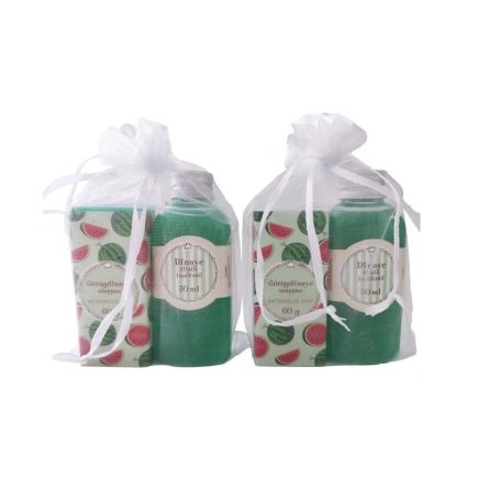 Tusfürdő és szappan szett, görögdinnye illatú 50 ml + 60 g - 2 db-os szett