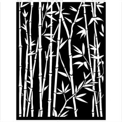 Stamperia stencil - Bamboo - 15x20 cm - KSTD-017