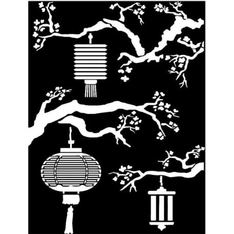 Stamperia stencil - Lantern - 15x20 cm - KSTD-020