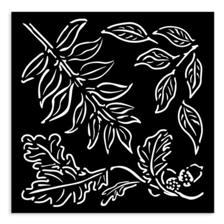 Stamperia stencil - Acorns - 12x12 cm - KSTDS-15