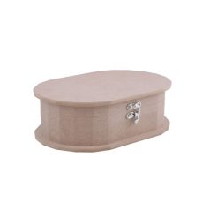 Cadence MDF ovális  alakú doboz - 29x19x8 cm - KT-36