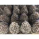 Toboz gyertya - Barna - 9,5 x7 cm - 4 db/csomag