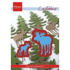 Marianne vágósablon rénszarvas