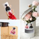 Matrica - ballagásodra - Lány - 6 db/lap