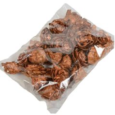  Cédrus rózsa fej - Bronz - 3-5 cm - 11 dkg/csomag