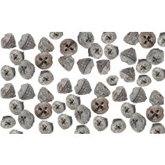 Eukaliptusz termés - Havas szürke - 28 dkg
