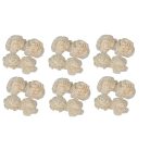 Ming boglárka - Fehér - 2 cm virágok - 100 db/csomag