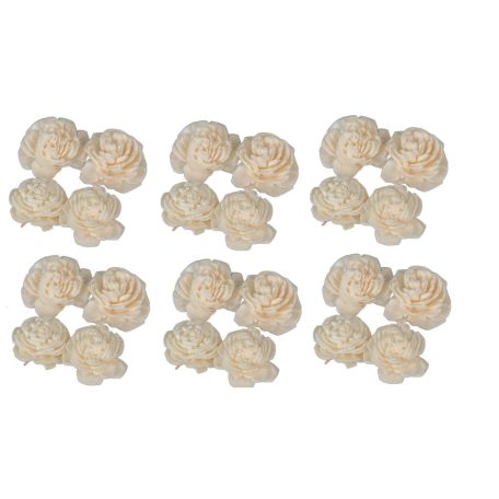 Ming boglárka - Fehér - 2 cm virágok - 100 db/csomag