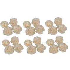 Ming boglárka - Fehér - 4 cm virágok - 50 db/csomag