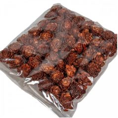 Ming boglárka - Barna - 4 cm virágok - 50 db/csomag