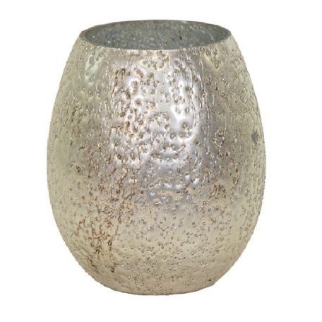 Marhaba Monica üvegváza ezüst - 8x9cm, 10x12cm, 16x18 cm