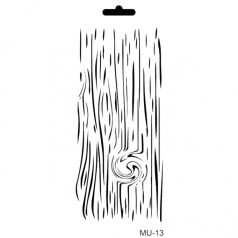 Cadence stencil - 10x25 cm - MU-13