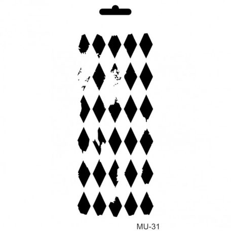 Cadence stencil - 10x25 cm - MU-31