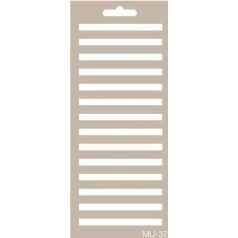 Cadence stencil - 10x25 cm - MU-37