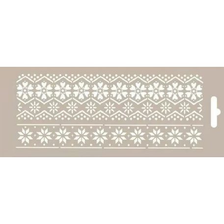 Cadence stencil - 10x25 cm - MU-45