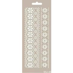 Cadence stencil - 10x25 cm - MU-45