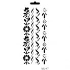 Cadence stencil - 10x25 cm - MU-45