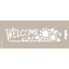 Cadence stencil - 10x25 cm - MU-52