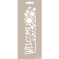 Cadence stencil - 10x25 cm - MU-52