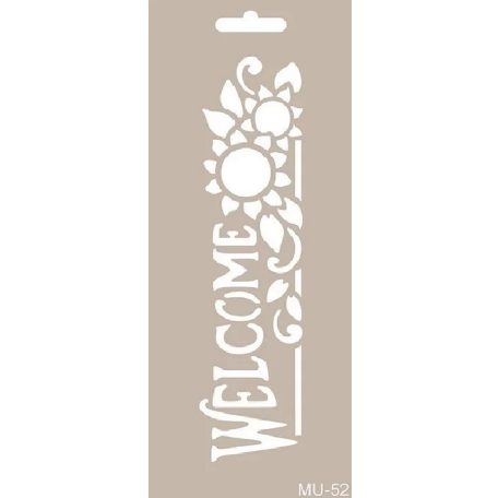 Cadence stencil - 10x25 cm - MU-52