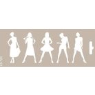 Cadence stencil - 10x25 cm - MU-64