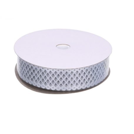 Csipke szalag - 2,2 cm - 9 méter - ezüst