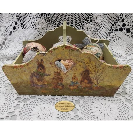 Cadence MDF kosár - 30x19x15 cm - MYV-01