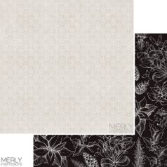   Kraiser Craft scrapbook papír - Christmas - 2 oldalas - 30,5 x 30,5 cm