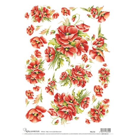 Calambour rizspapír - A3 - 35x50 cm - PAU-03 - Raktáron