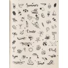 Ciao Bella szilikonbélyegző - Nyár - 10x15 cm