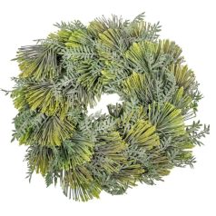Tűlevelű fenyő koszorú - 28 cm, 33 cm